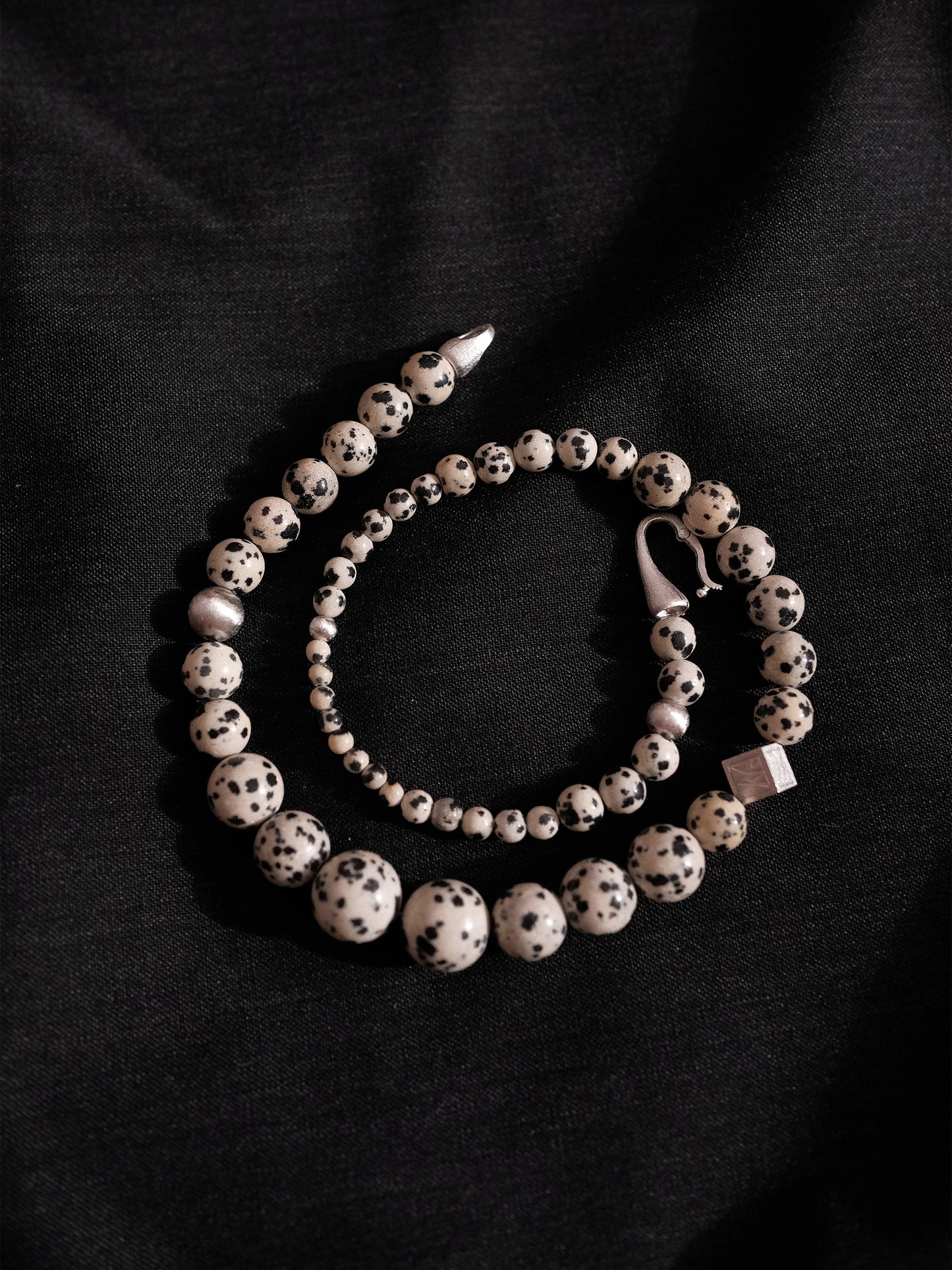 Dalmatian Stone Necklace