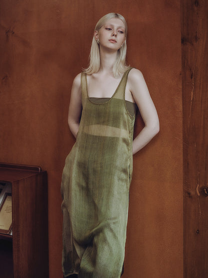 The Palma Scoop-Neck Silk Top