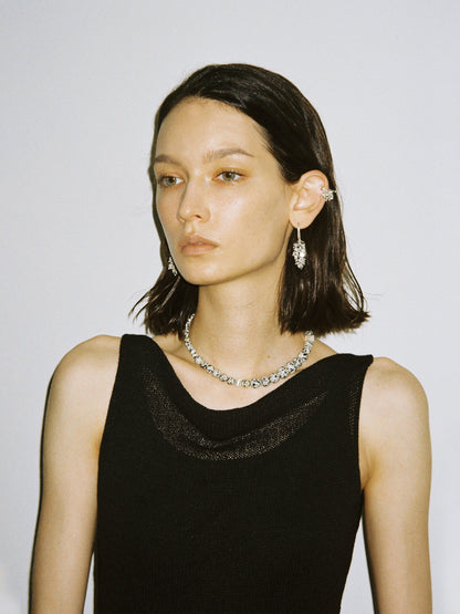 Dalmatian Stone Necklace