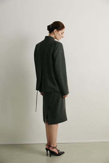 the Dafna Green Skirt
