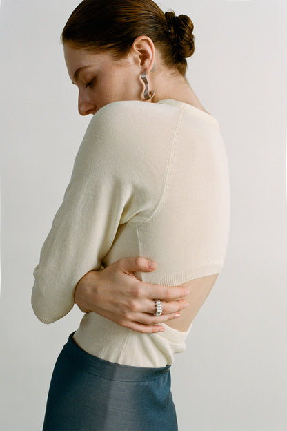 the Catia Beige Top