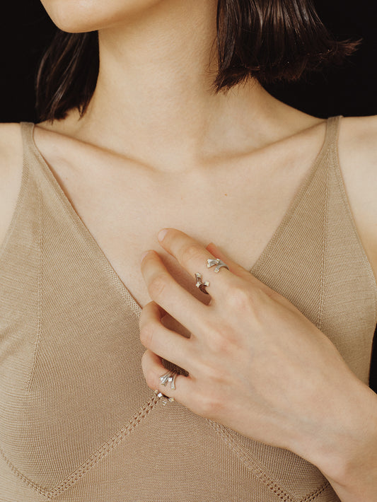 Meteor Open Shank Ring