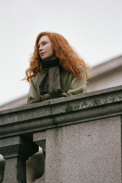 the Romana Cashmere Scarf
