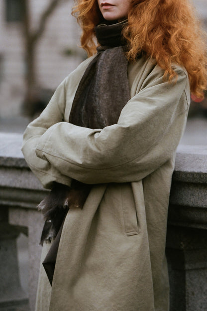 the Romana Cashmere Scarf