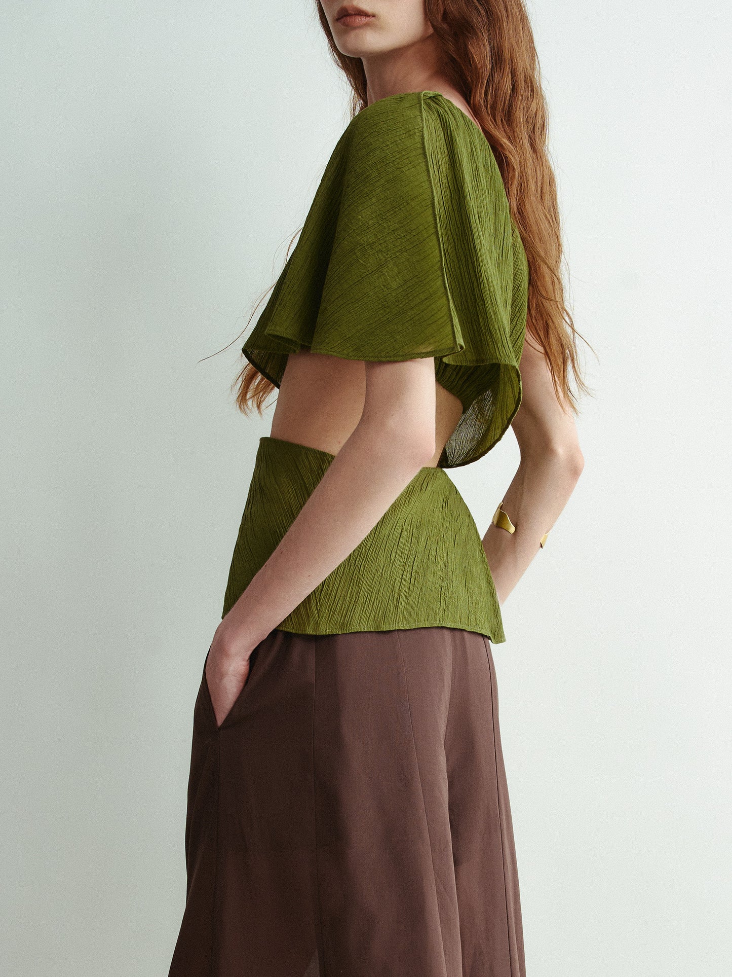 the Ludovica Off-shoulder Top