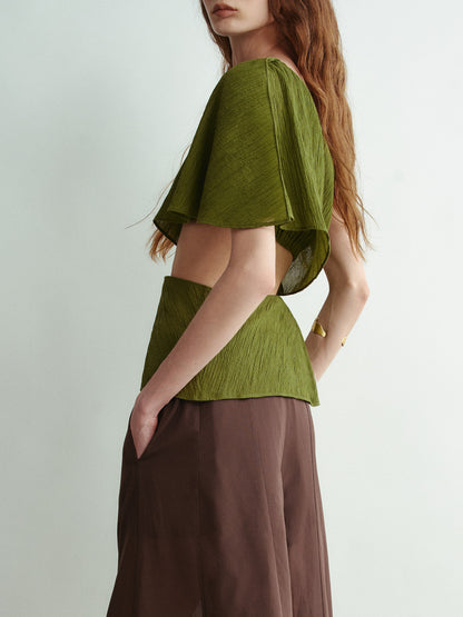 the Ludovica Off-shoulder Top