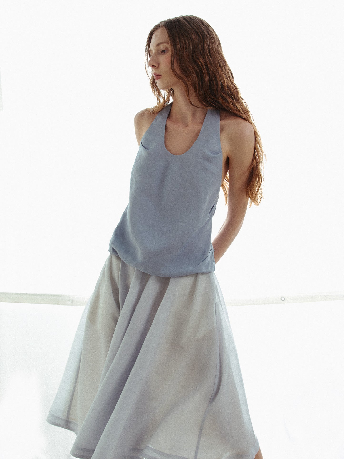 the Marilu Pleated Skirt