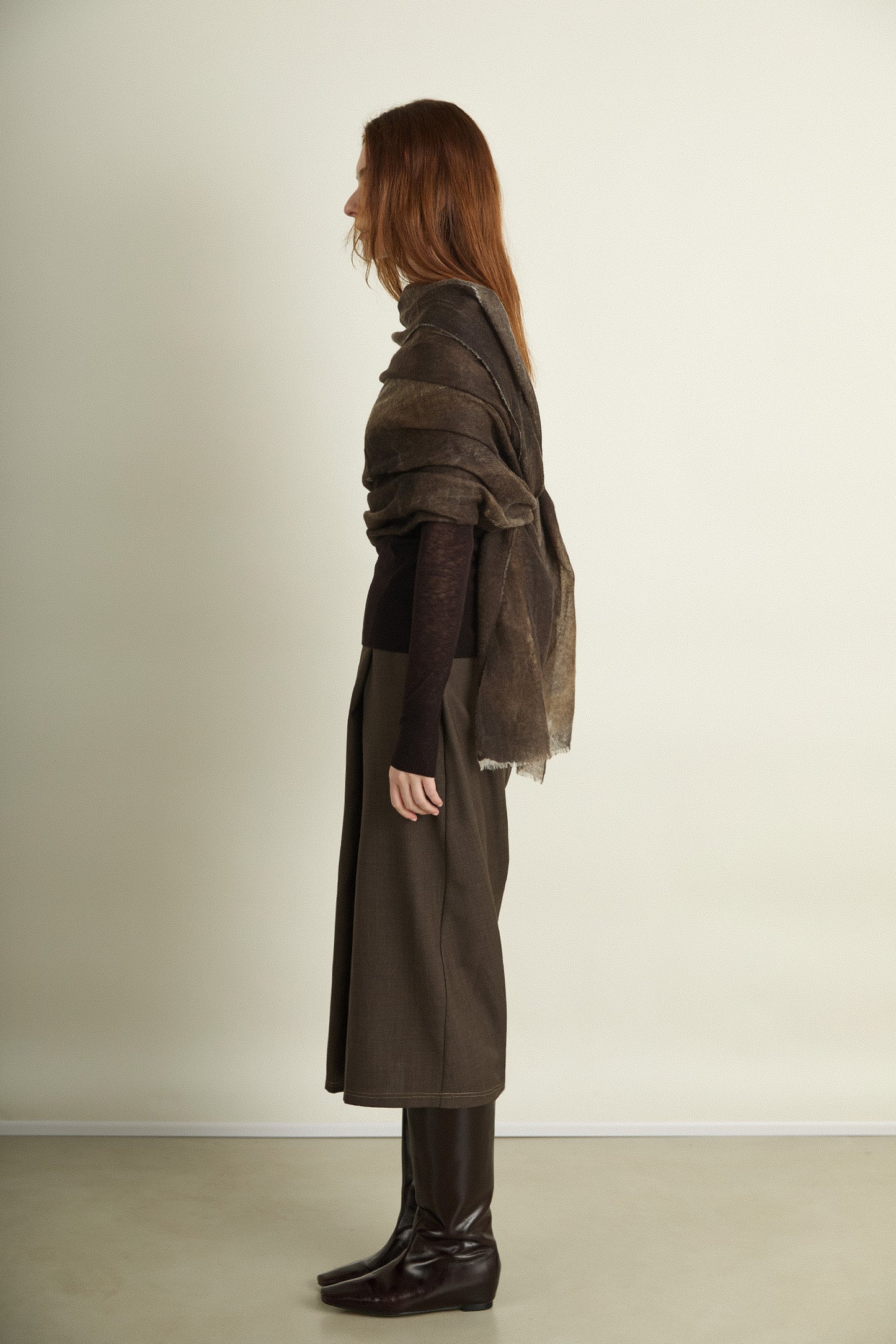 the Romana Cashmere Scarf