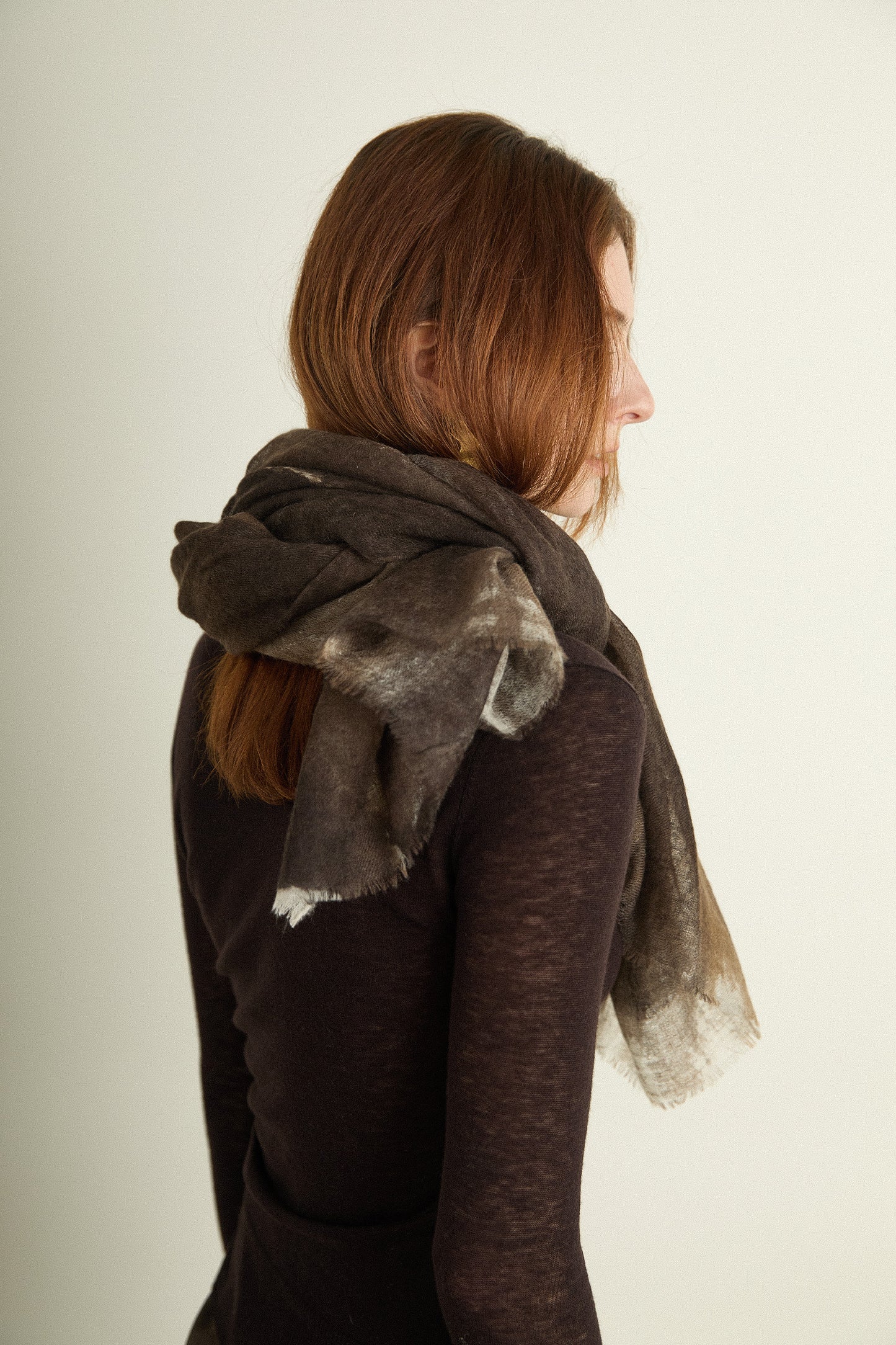 the Romana Cashmere Scarf