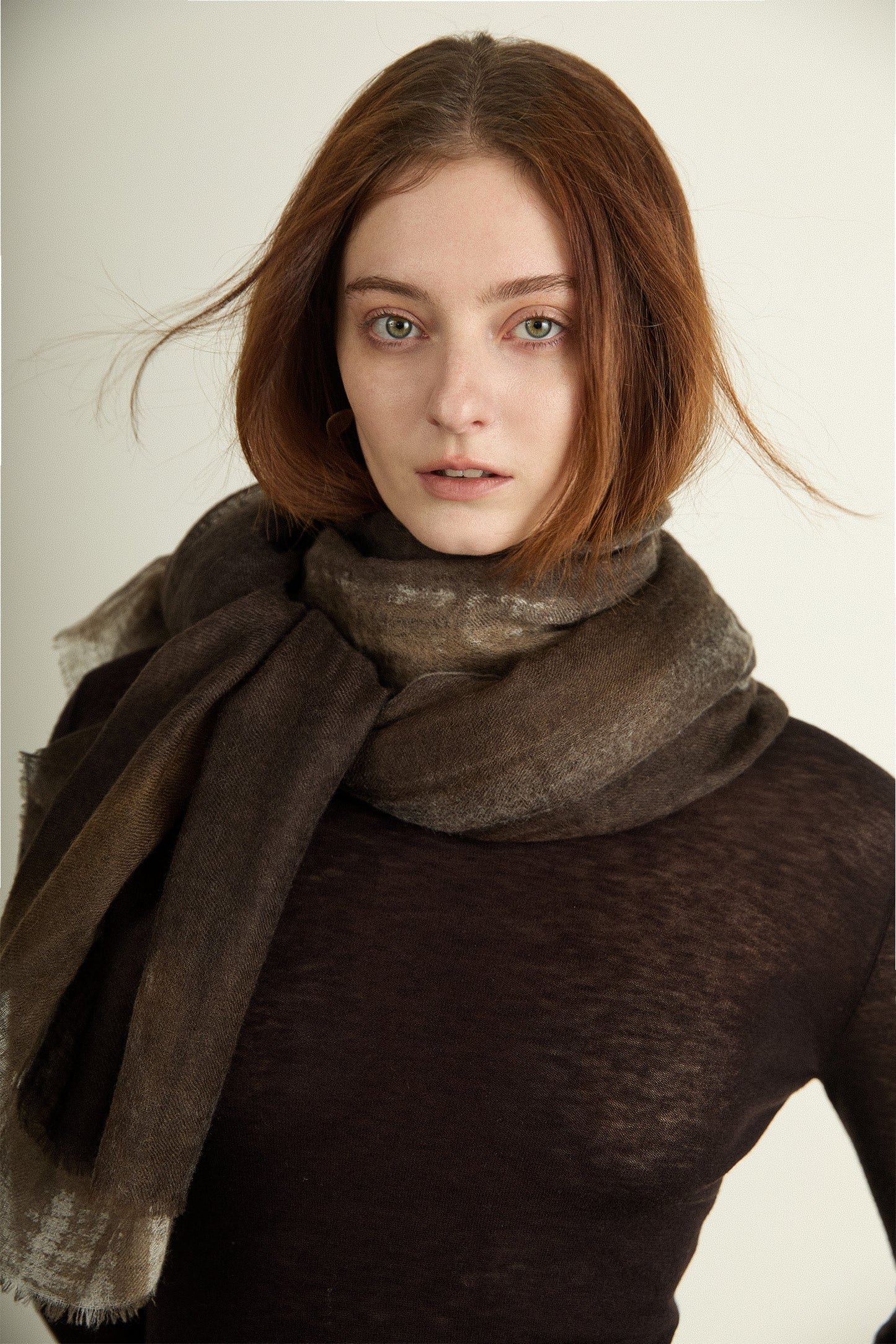 the Romana Cashmere Scarf