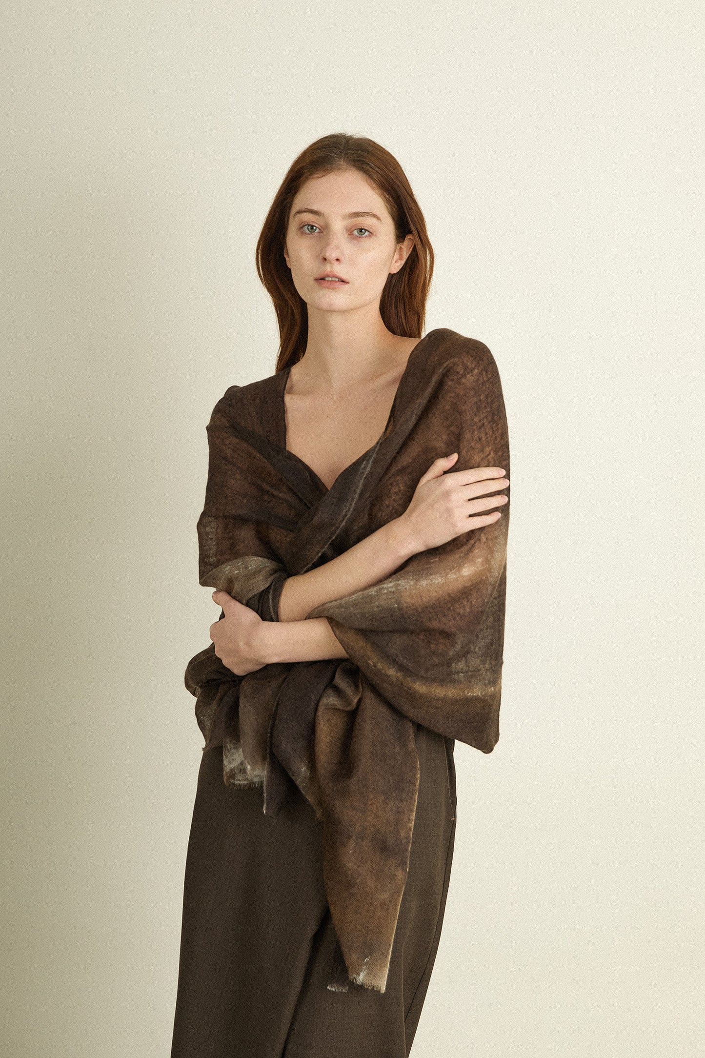 the Romana Cashmere Scarf