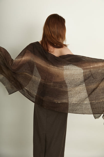 the Romana Cashmere Scarf