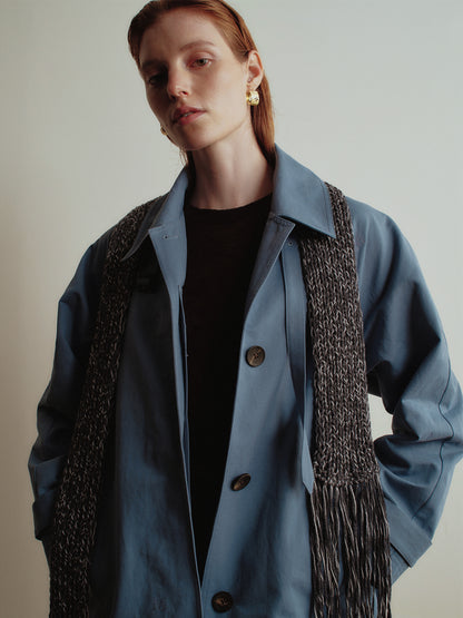 The Soili Fringe Scarf