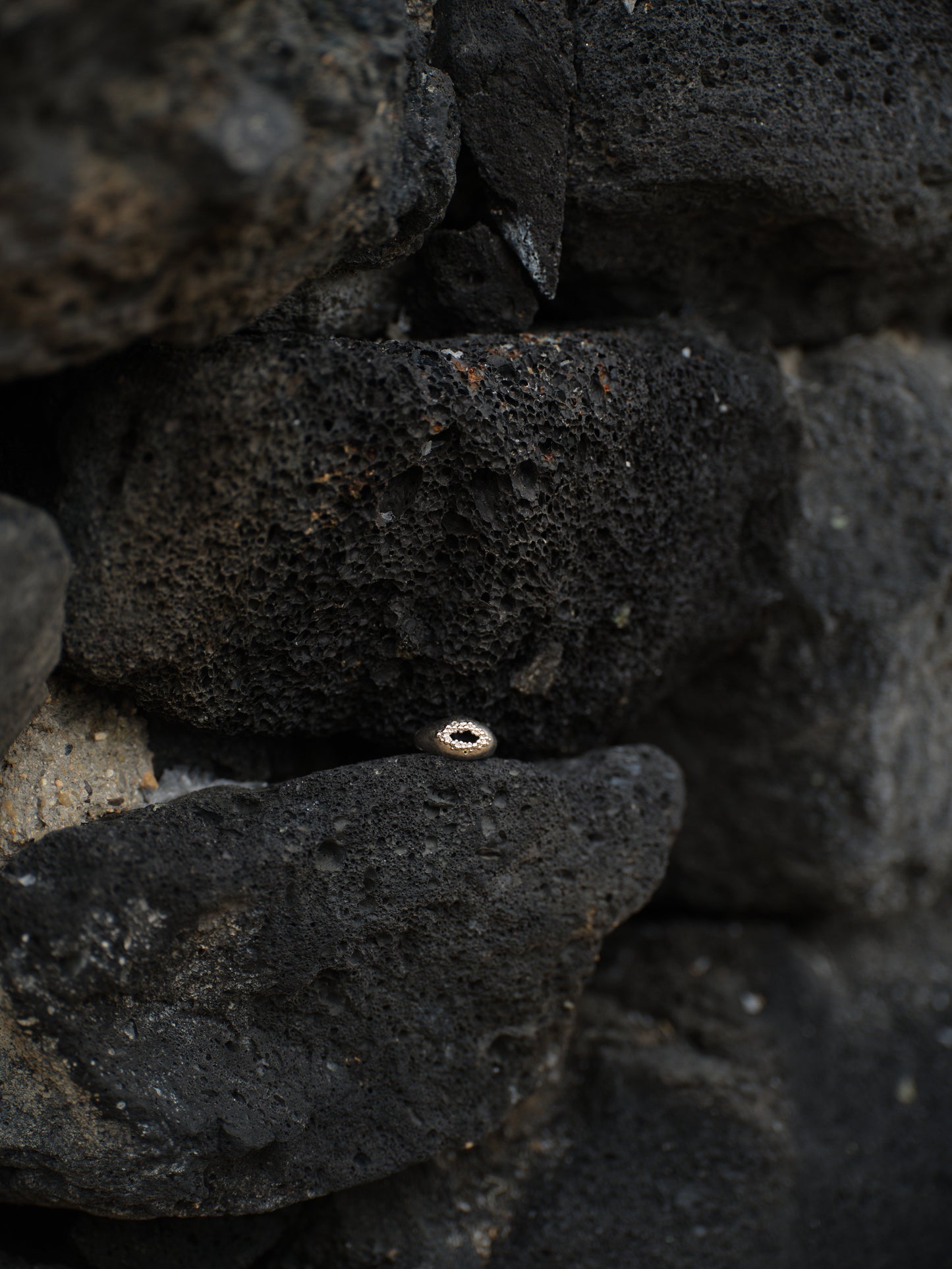 Water Ring Pearl Cluster Gemstone Ring