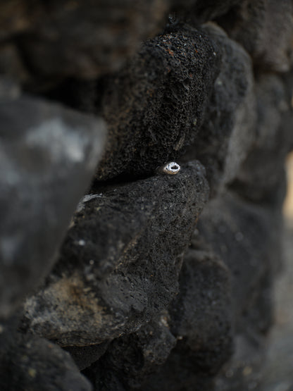 Water Ring Pearl Cluster Gemstone Ring