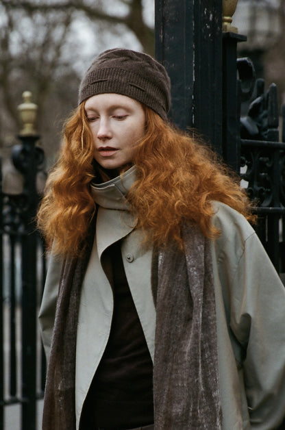 the Romana Cashmere Scarf