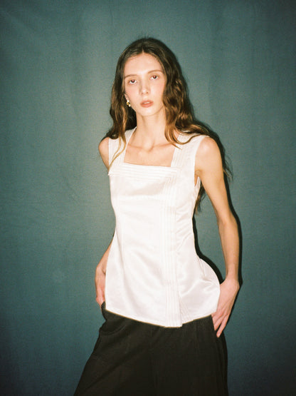 the Noa Square-neck Tank Top