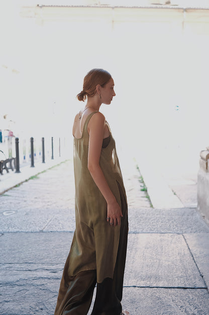 The Palma Scoop-Neck Silk Top