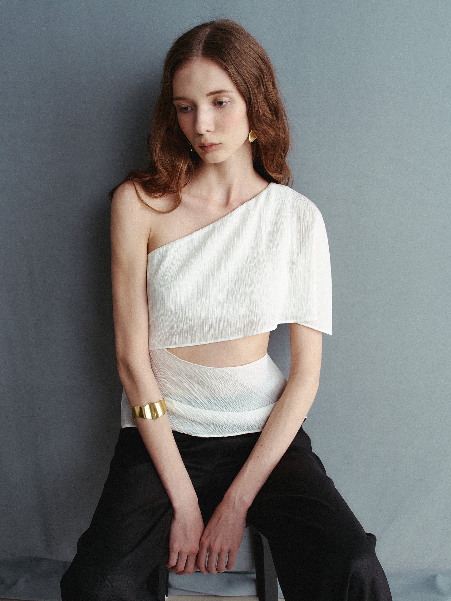 the Ludovica Off-shoulder Top