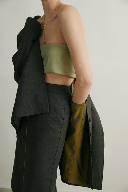 the Dafna Green Skirt