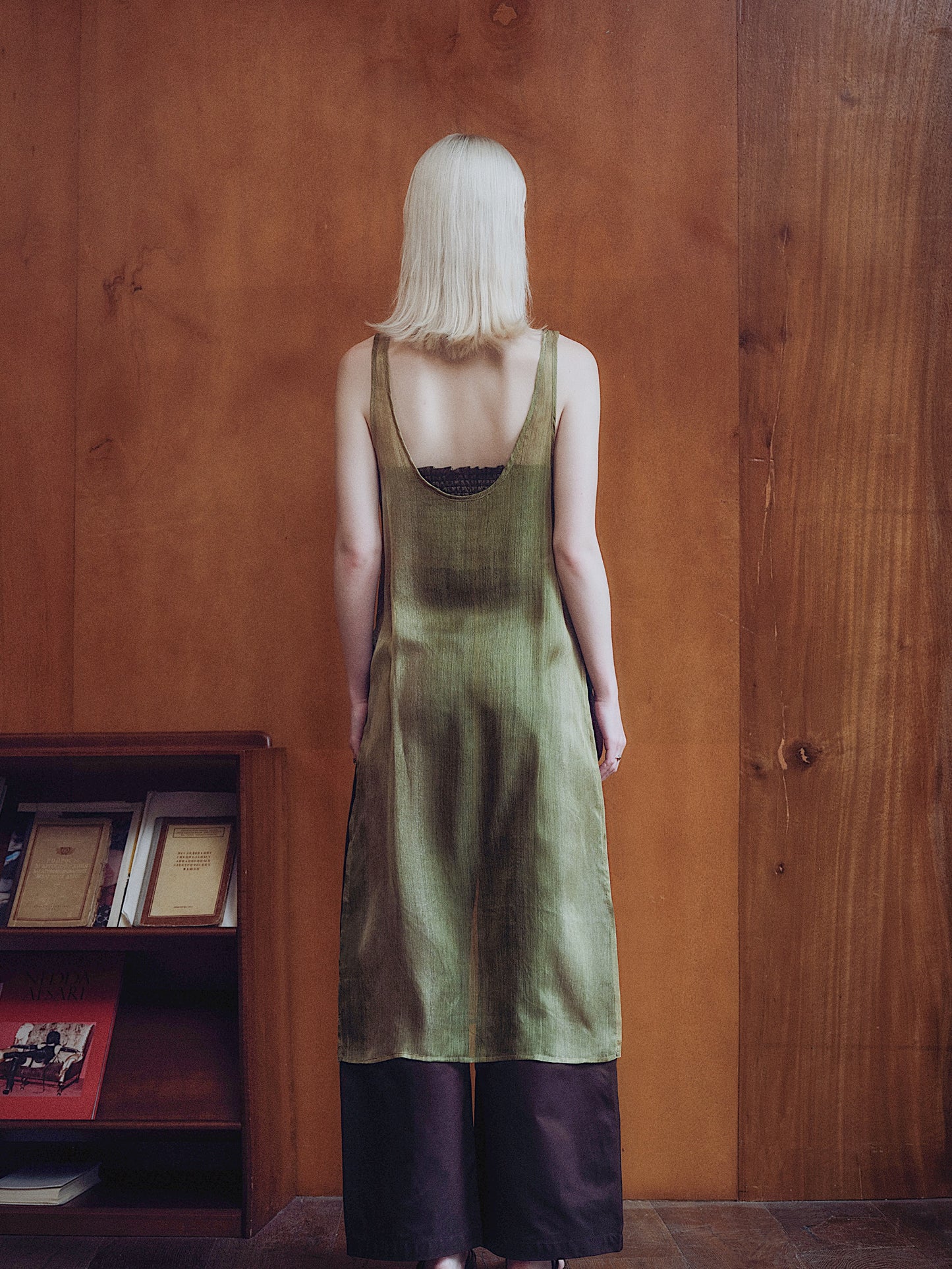 The Palma Scoop-Neck Silk Top
