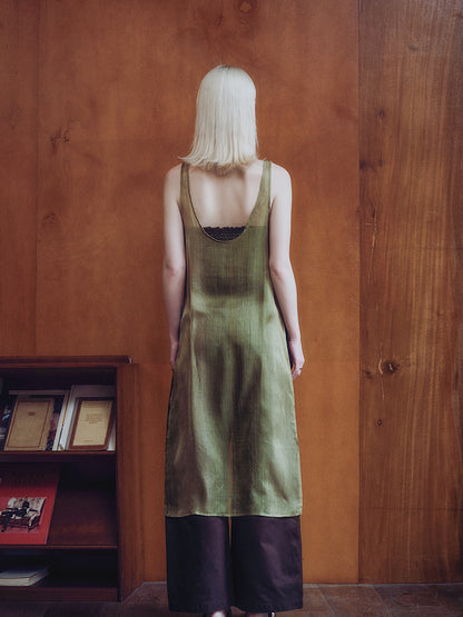 The Palma Scoop-Neck Silk Top