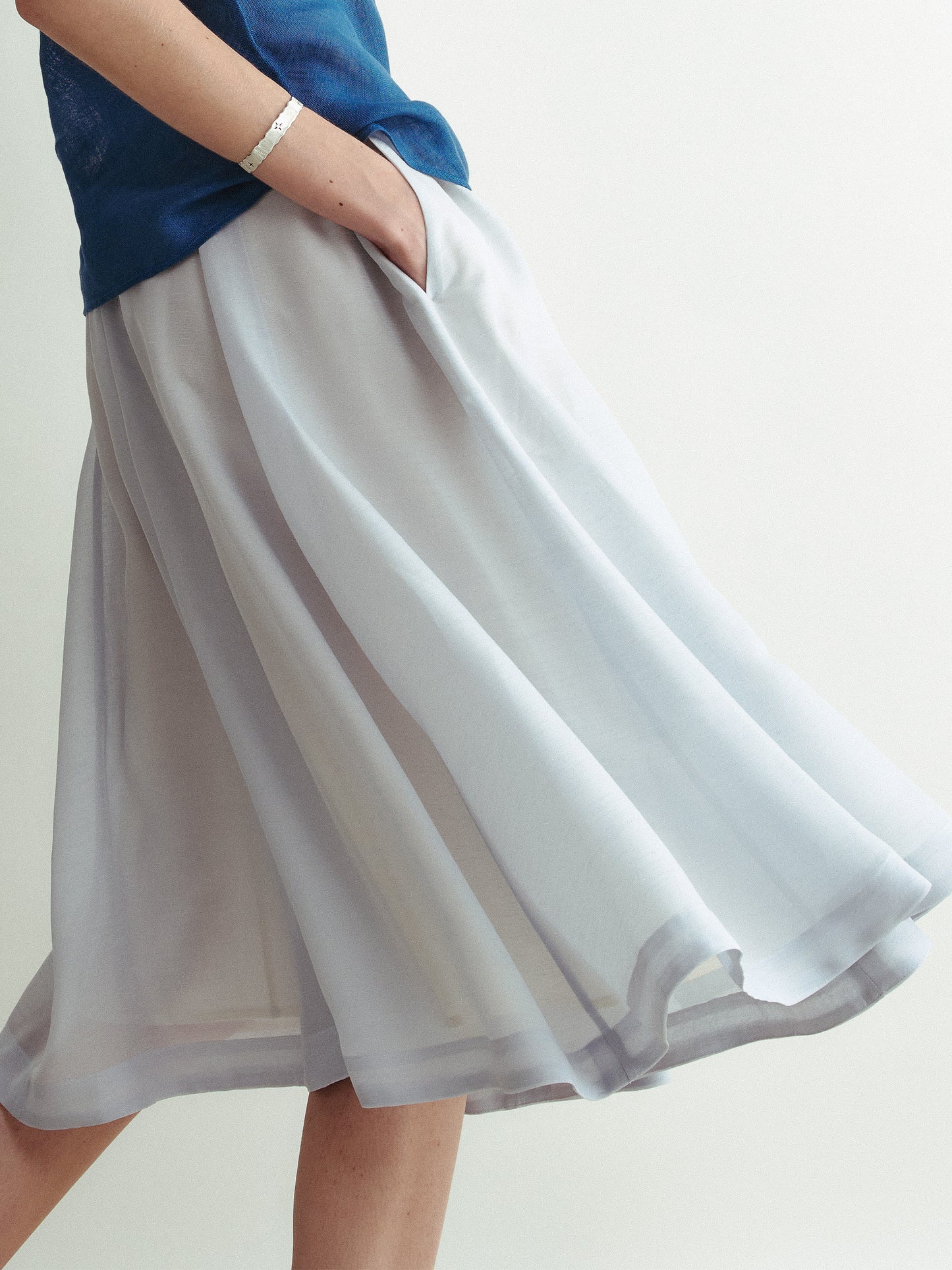 the Marilu Pleated Skirt