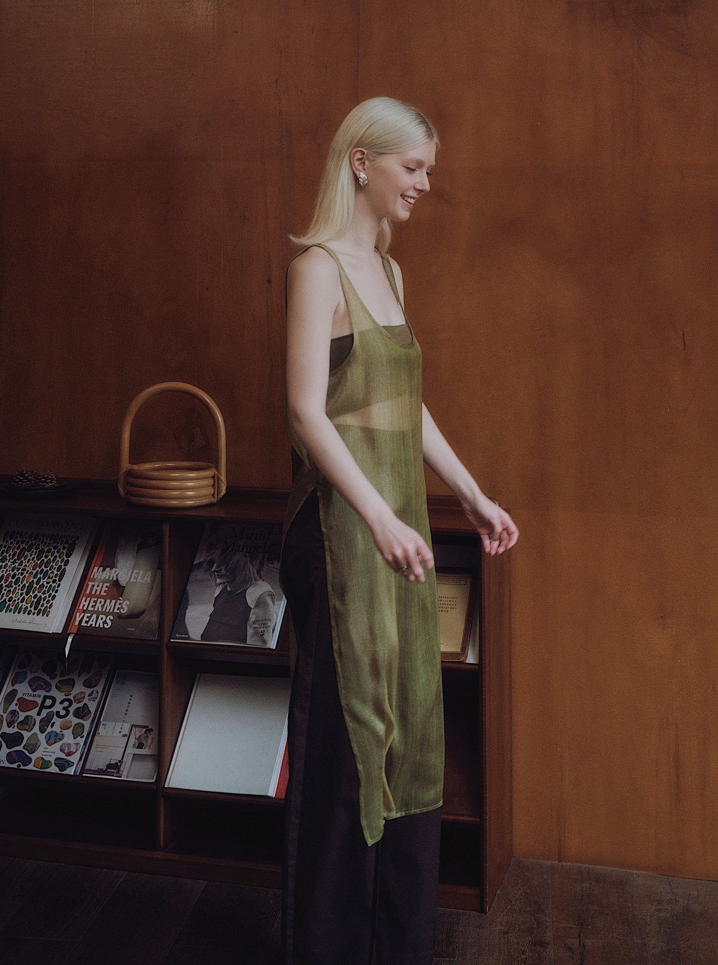 The Palma Scoop-Neck Silk Top