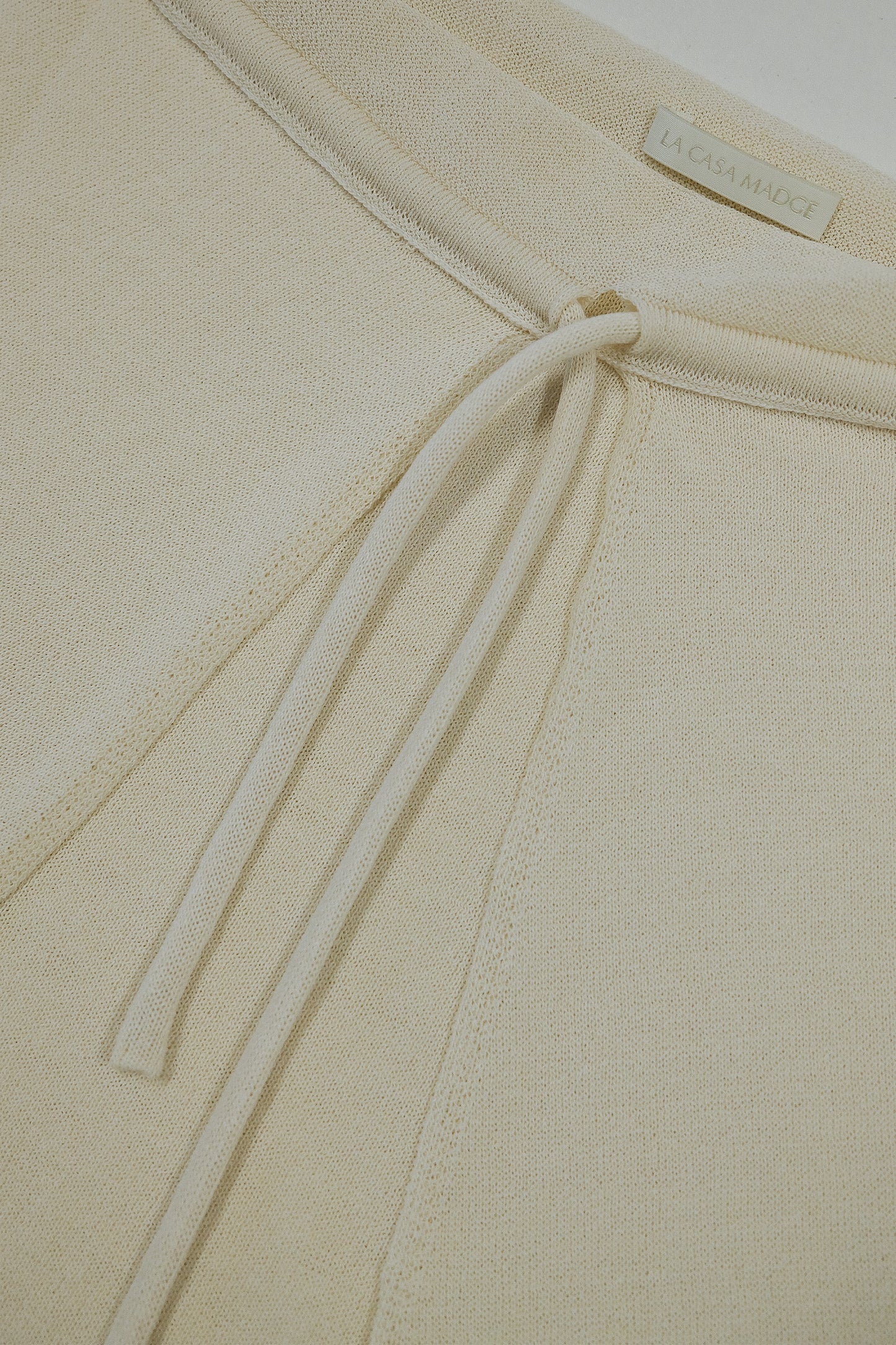 Dandara Cream-coloured Hooded Cape Top