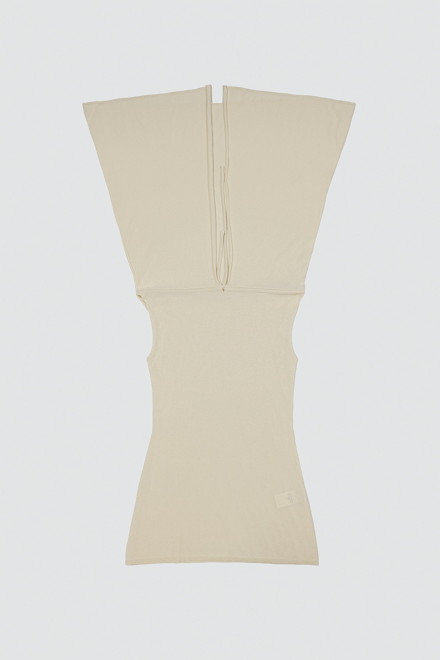 Dandara Cream-coloured Hooded Cape Top