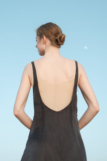 Pérola Double-sided U-neck Dress