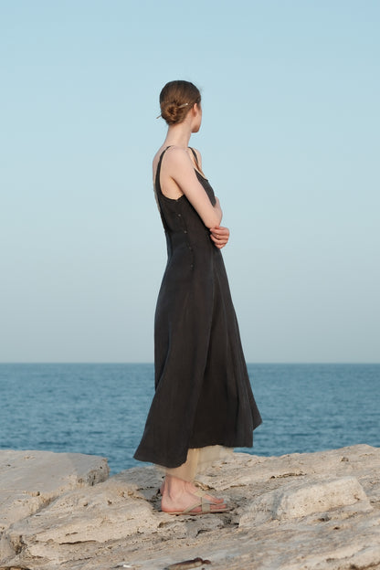 Pérola Double-sided U-neck Dress