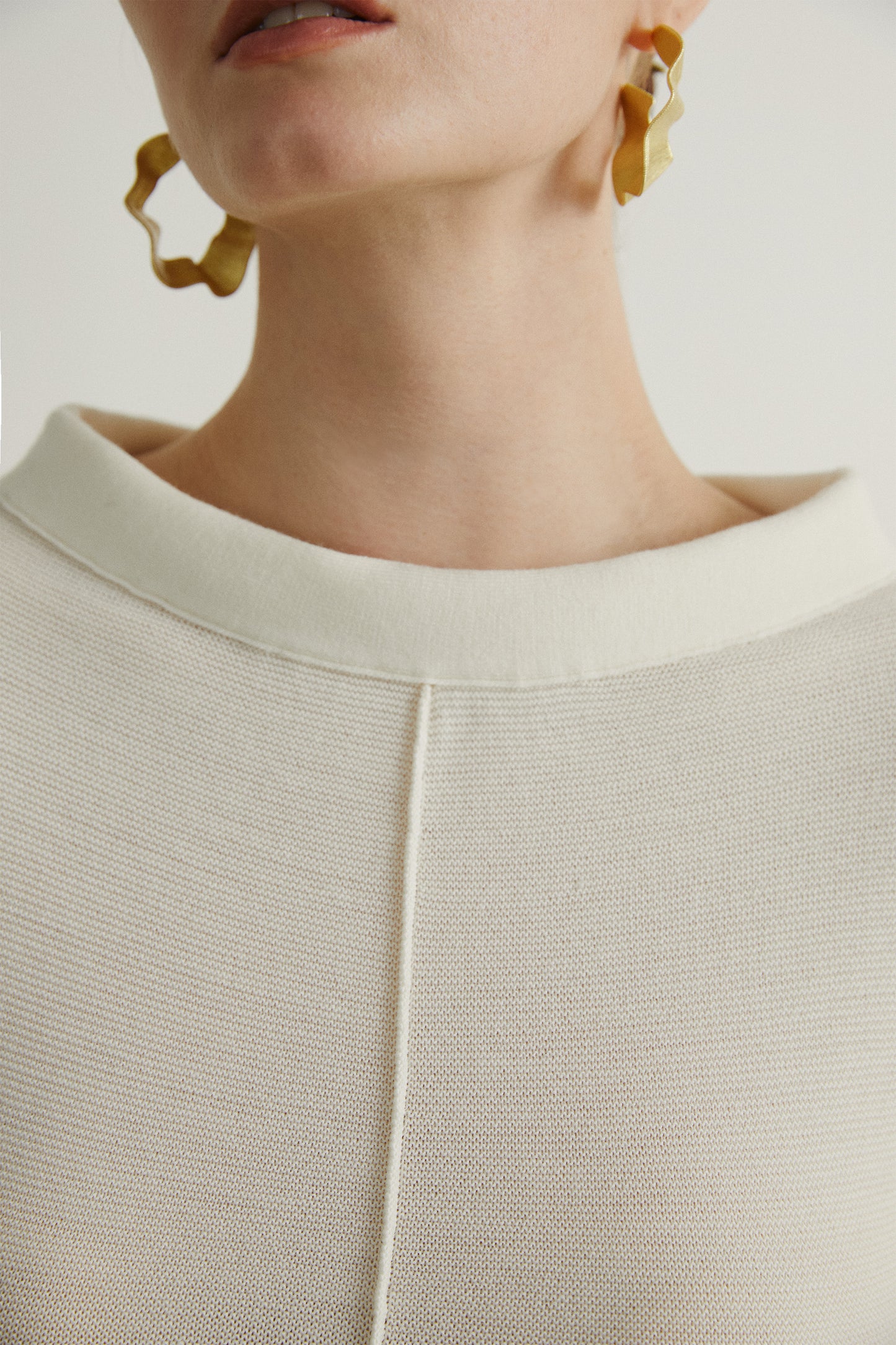 the Brenda Beige Long Dress