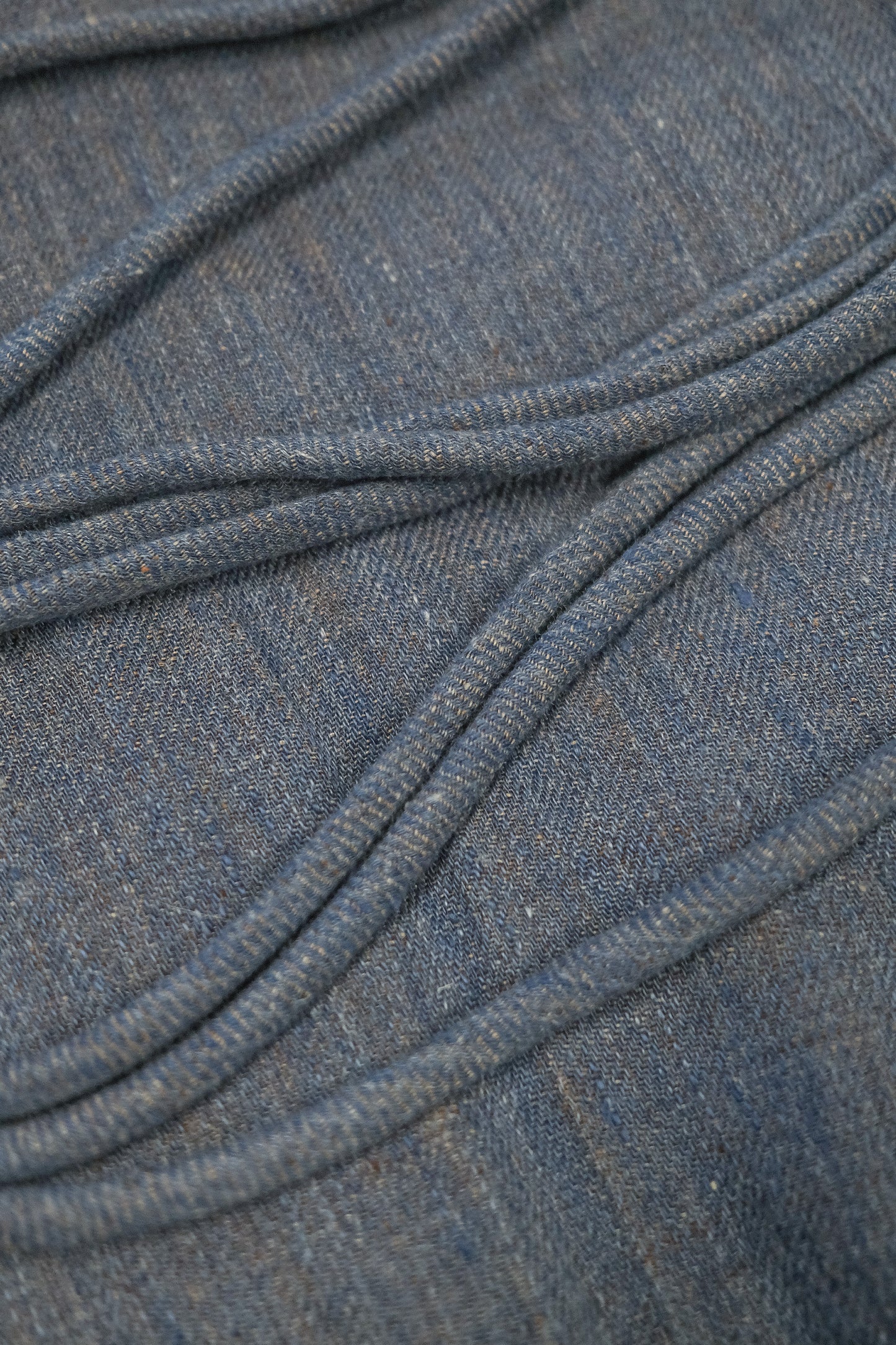Limited Edition-Linen two-tone Apron Dress