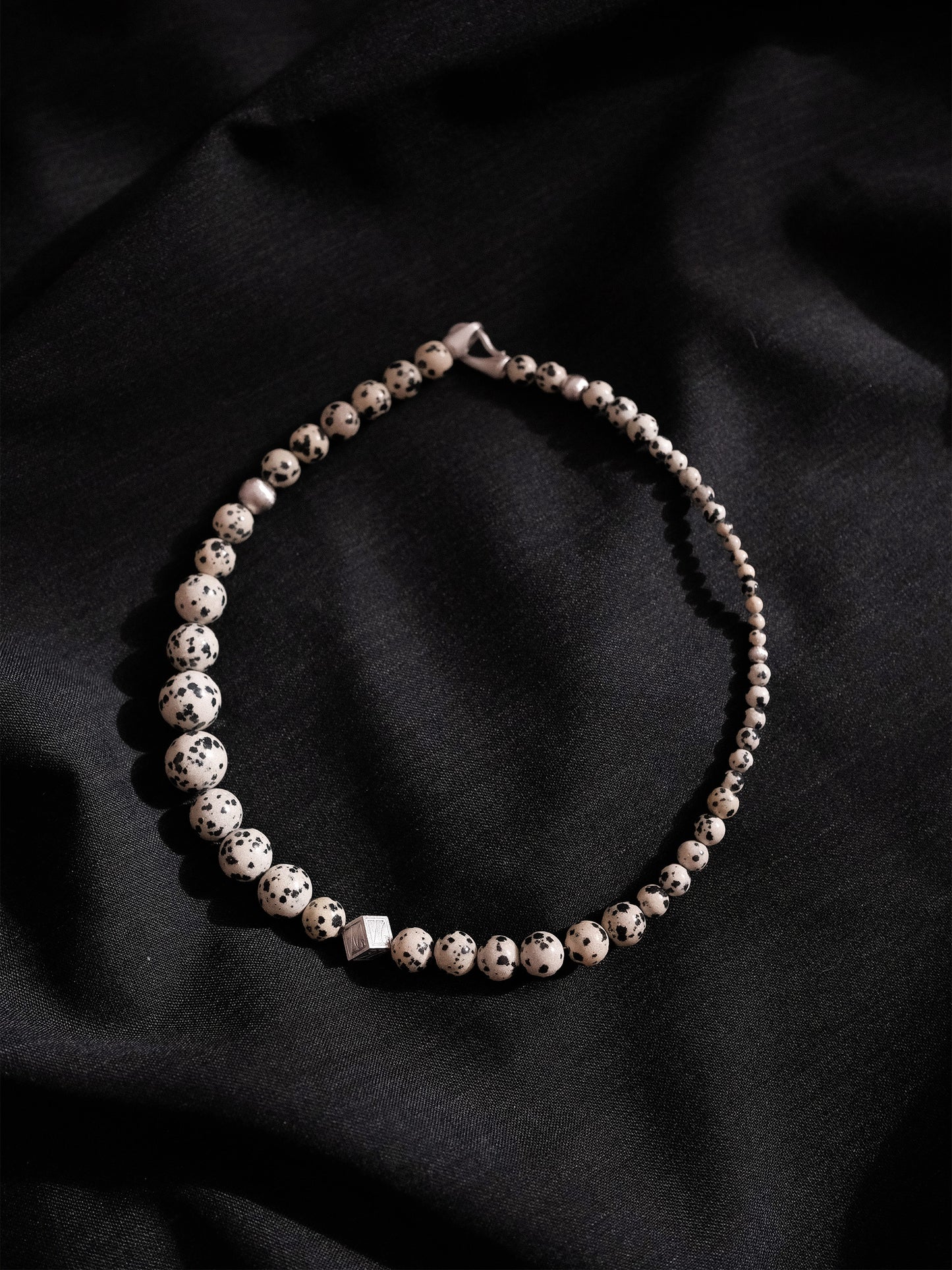 Dalmatian Stone Necklace