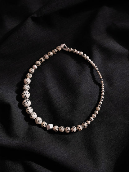 Dalmatian Stone Necklace