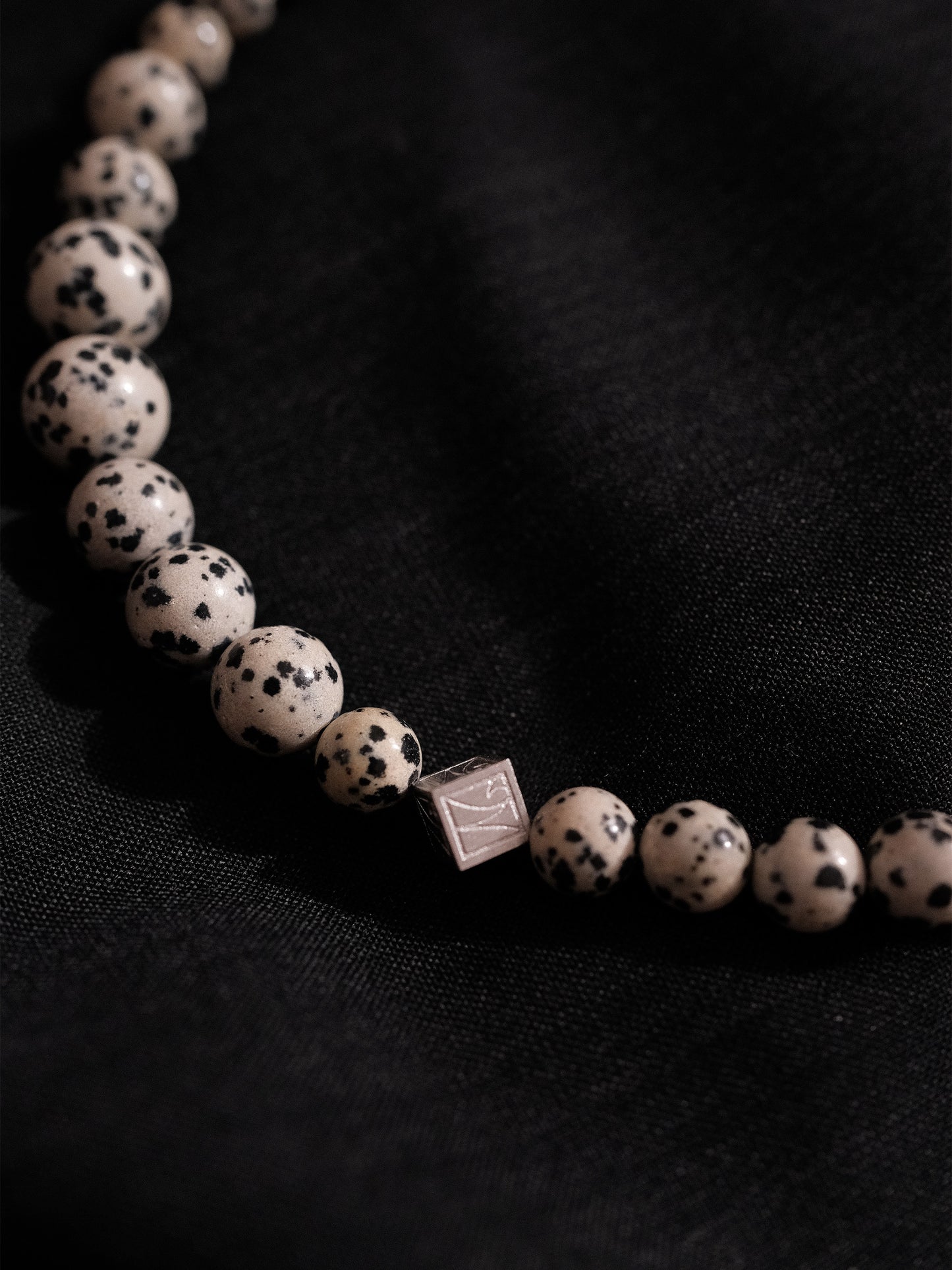 Dalmatian Stone Necklace