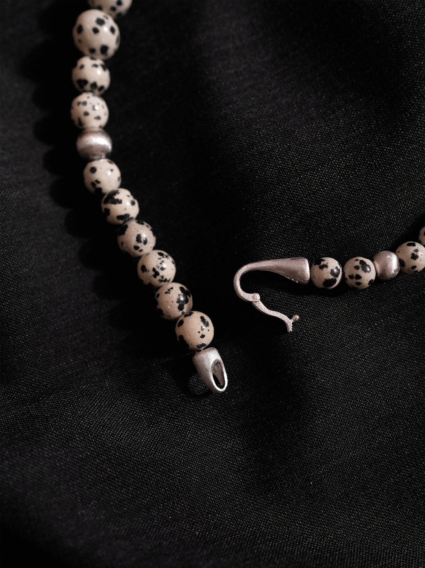 Dalmatian Stone Necklace