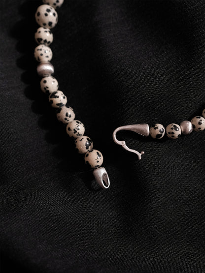 Dalmatian Stone Necklace