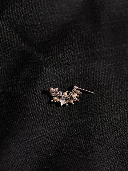 Dalmatian Stone Ear Stud