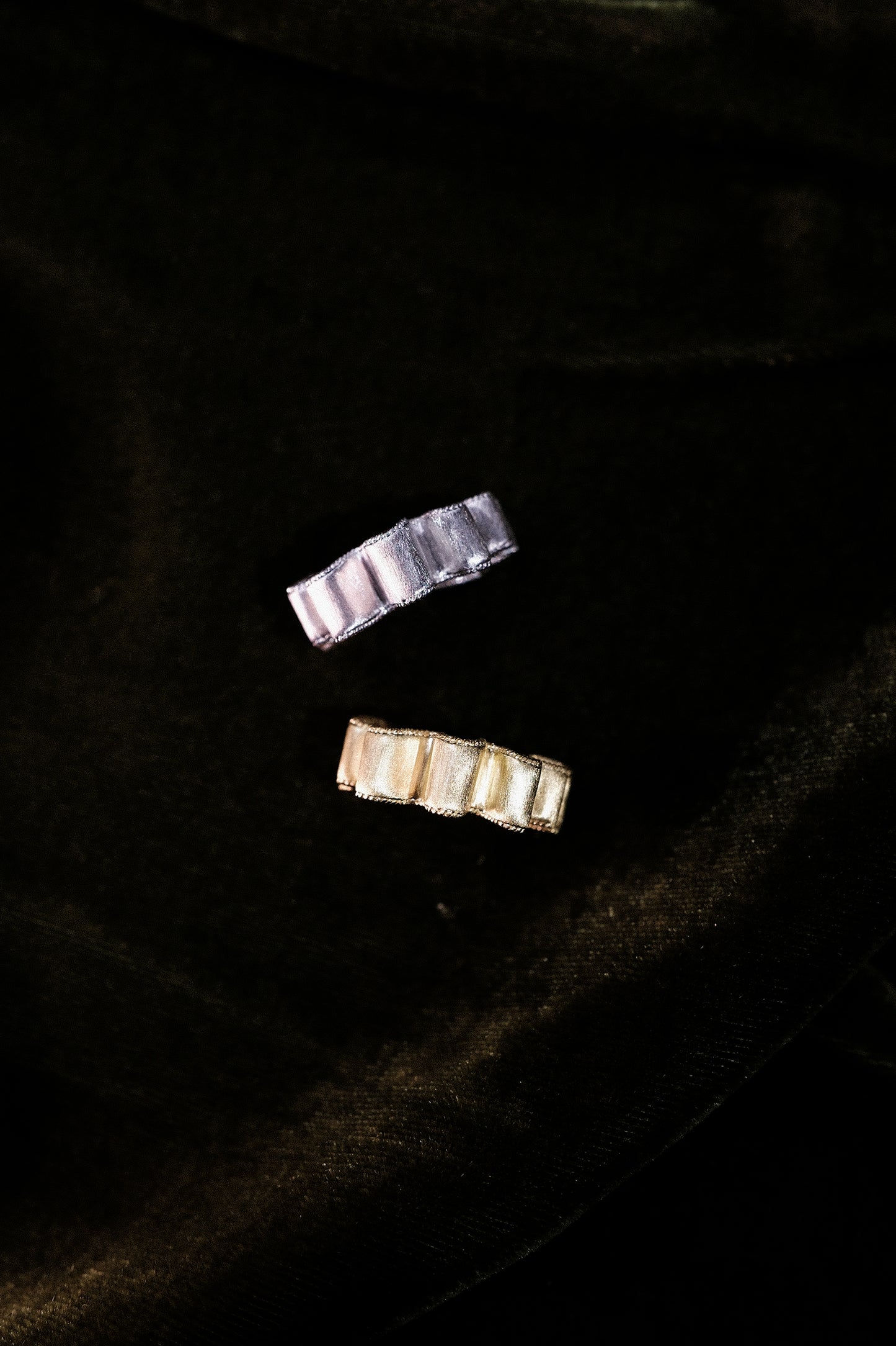 THE BRUSHED BUD RING