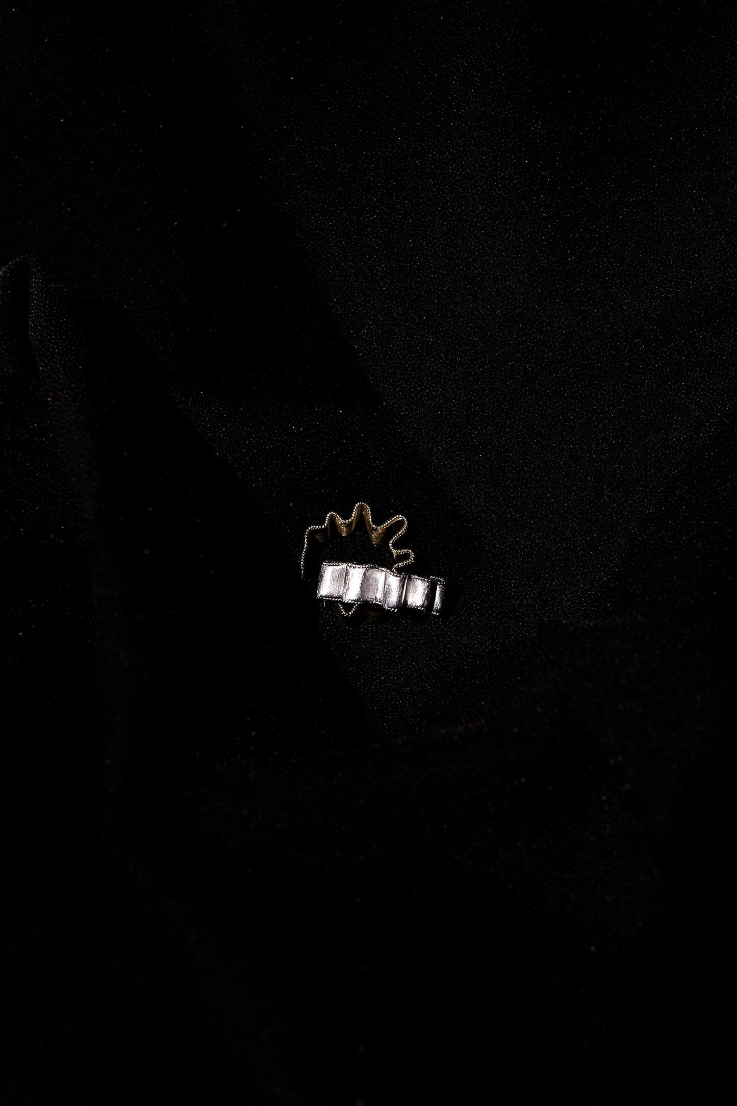 THE BRUSHED BUD RING
