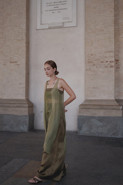 The Palma Scoop-Neck Silk Top