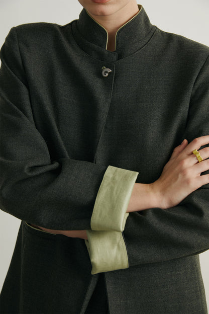 THE BRUSHED BUD RING