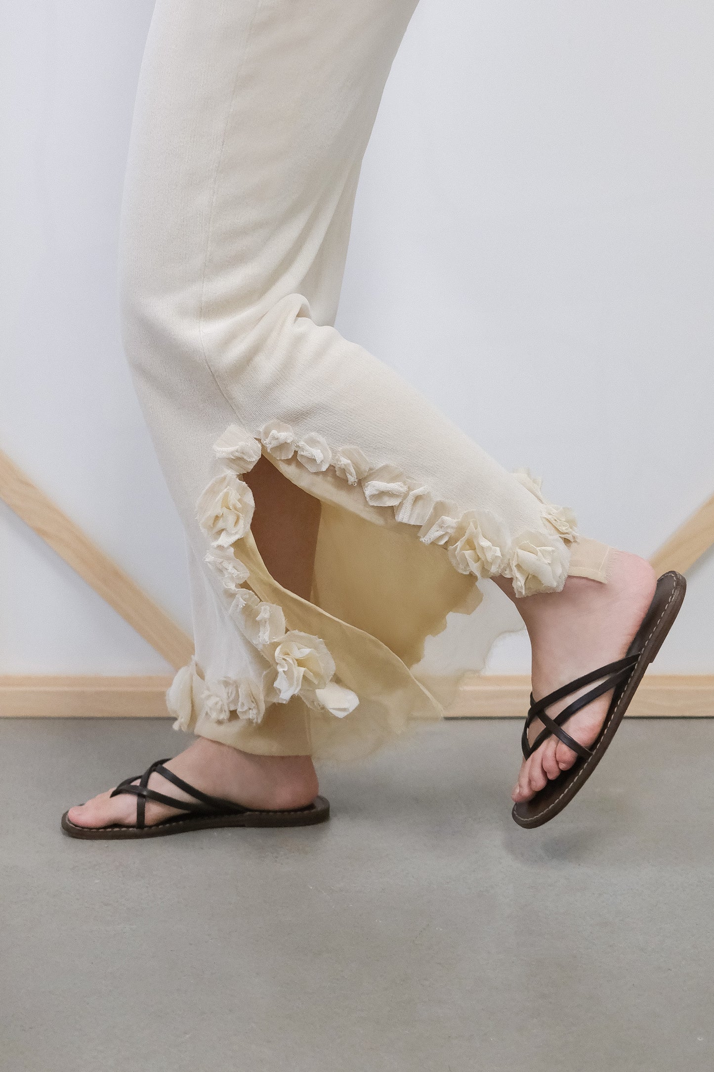 Dandara Cream-coloured Hooded Cape Top