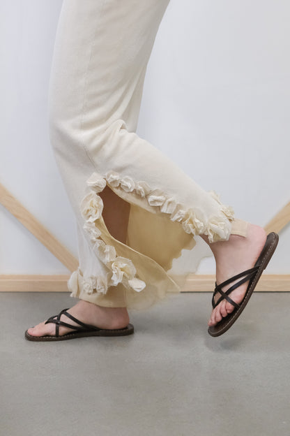 Dandara Cream-coloured Hooded Cape Top