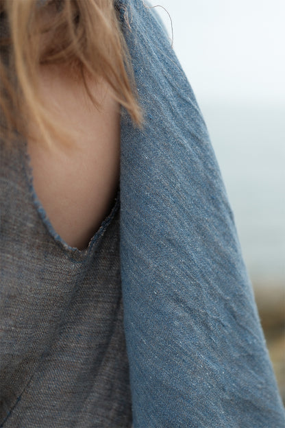 Limited Edition - Linen Two-Tone Top