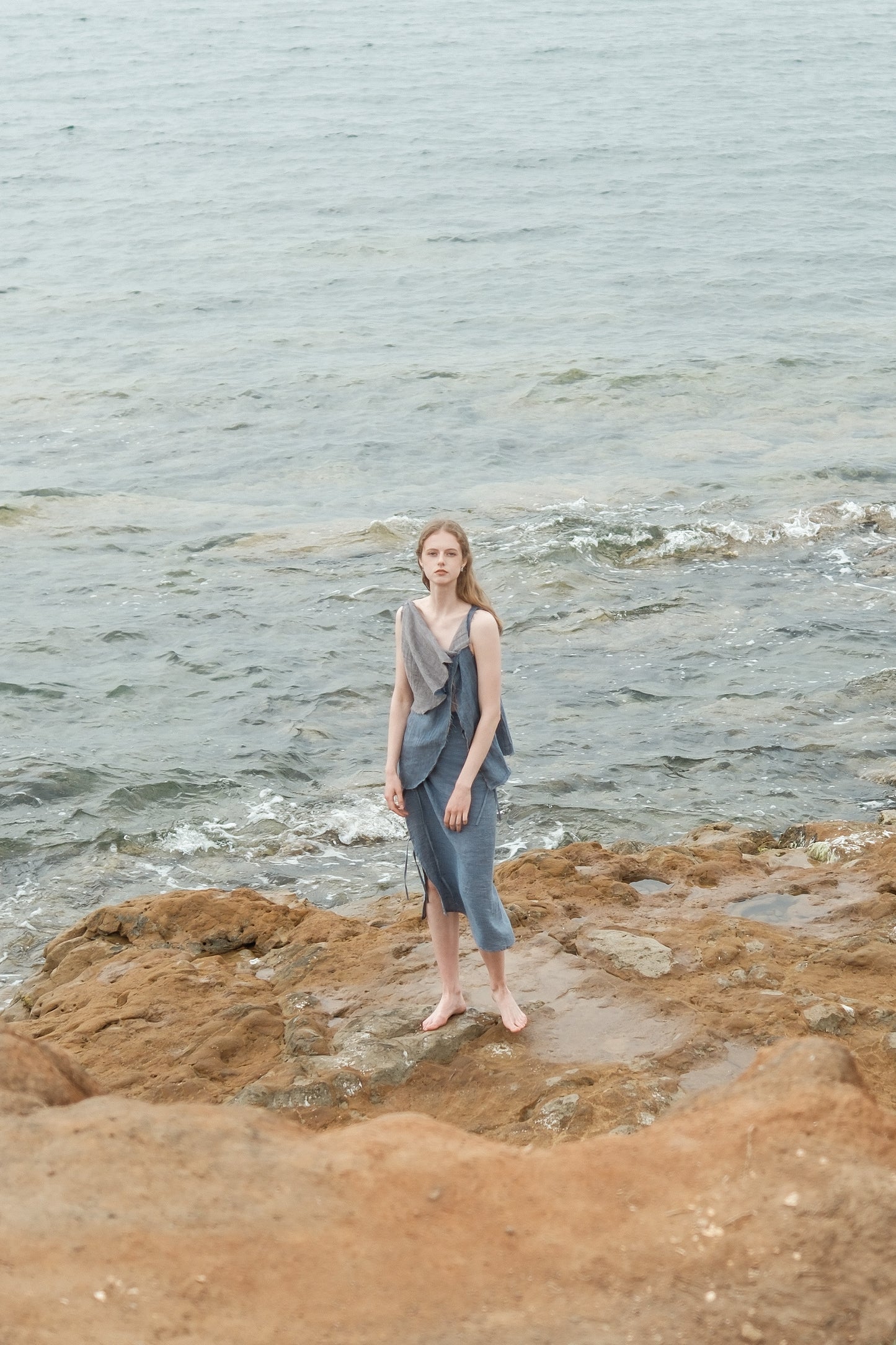 Limited Edition - Linen Two-Tone Top
