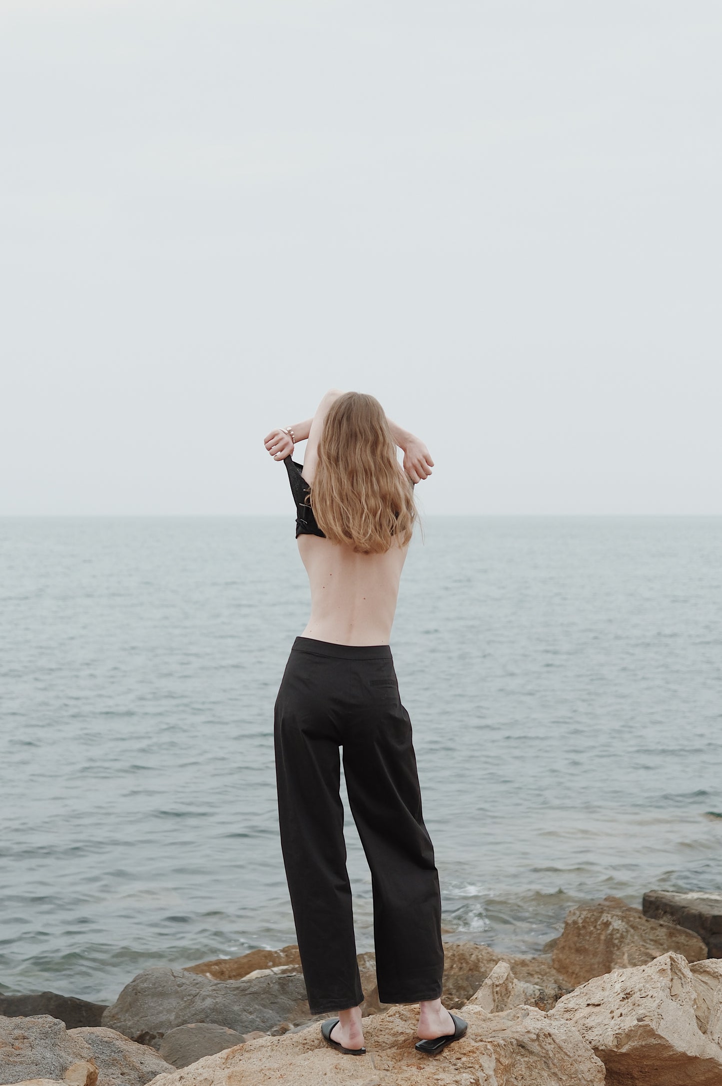 Winnie Black All-occasions Trousers