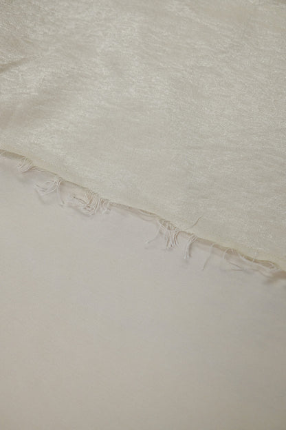 Quésia Beige Frayed Edge Trousers